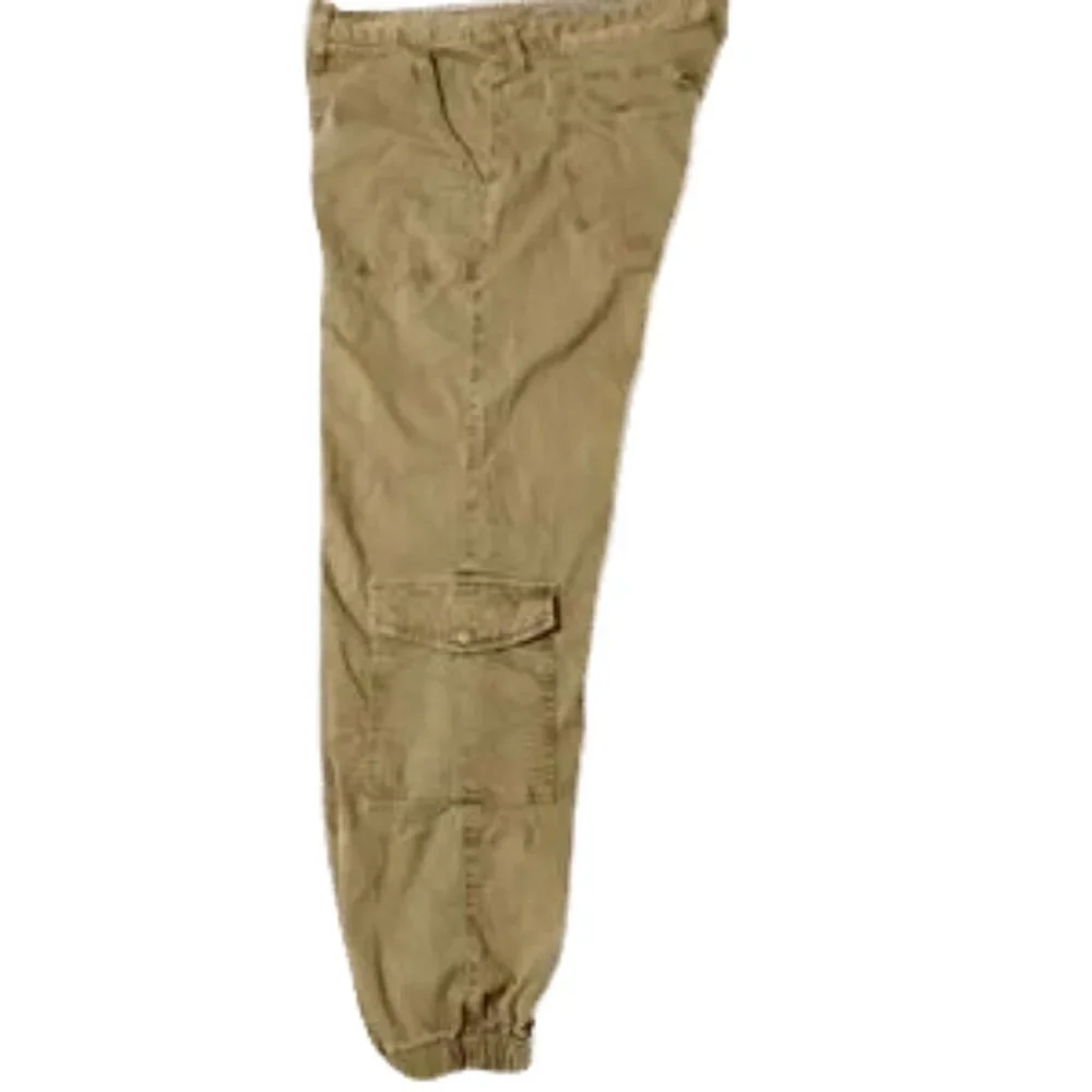 Sanctuary Womens Olive Cargo Pants Tapered